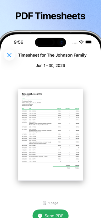WorkHourly: Hours Tracker Screenshot 6 of 9