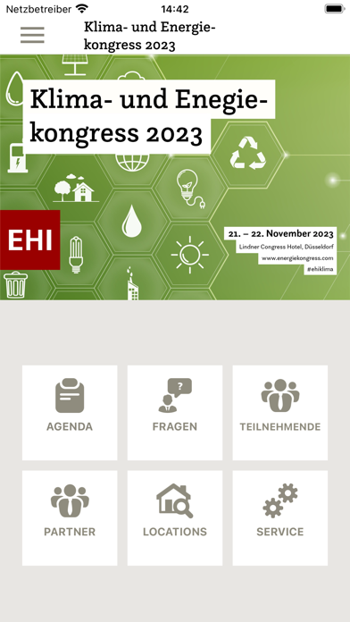 Screenshot #1 pour Klima- & Energiekongress 2024