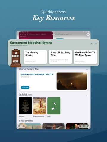 Gospel Library iPad screenshot