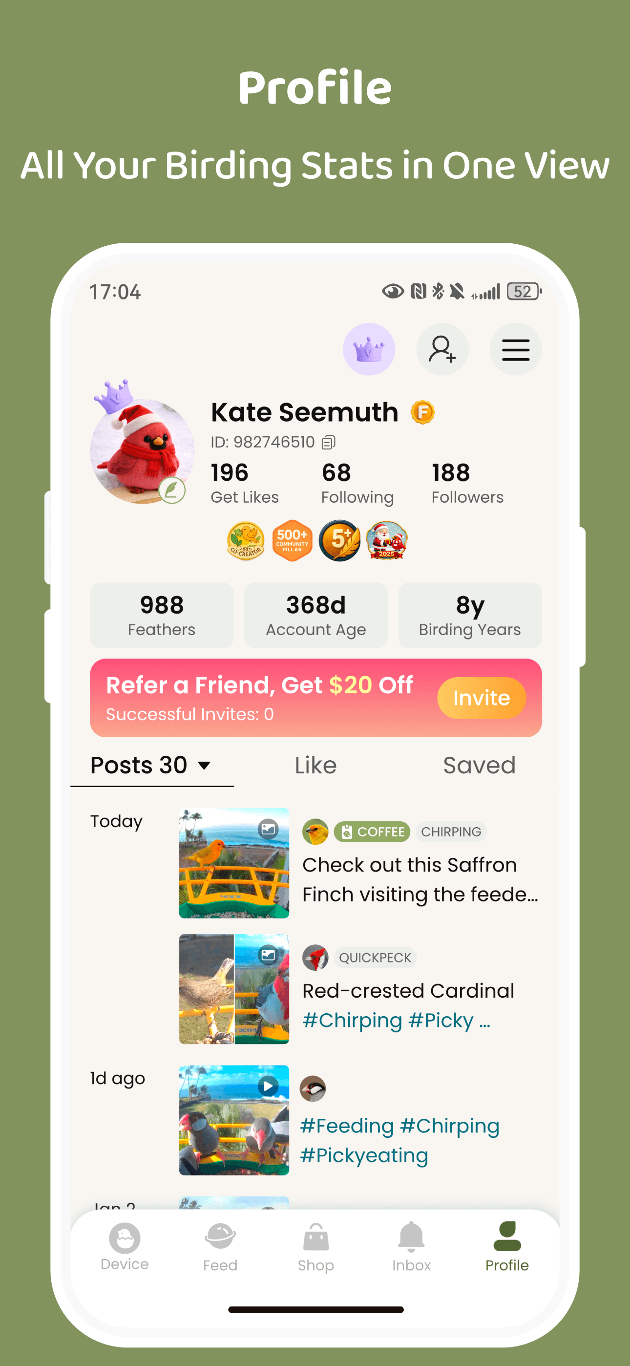 COOLFLY：Free Bird ID&Community screenshot 8