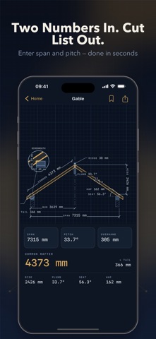 Rafterly: Rafter Calculator screenshot