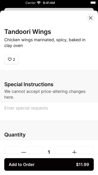 App screenshot
