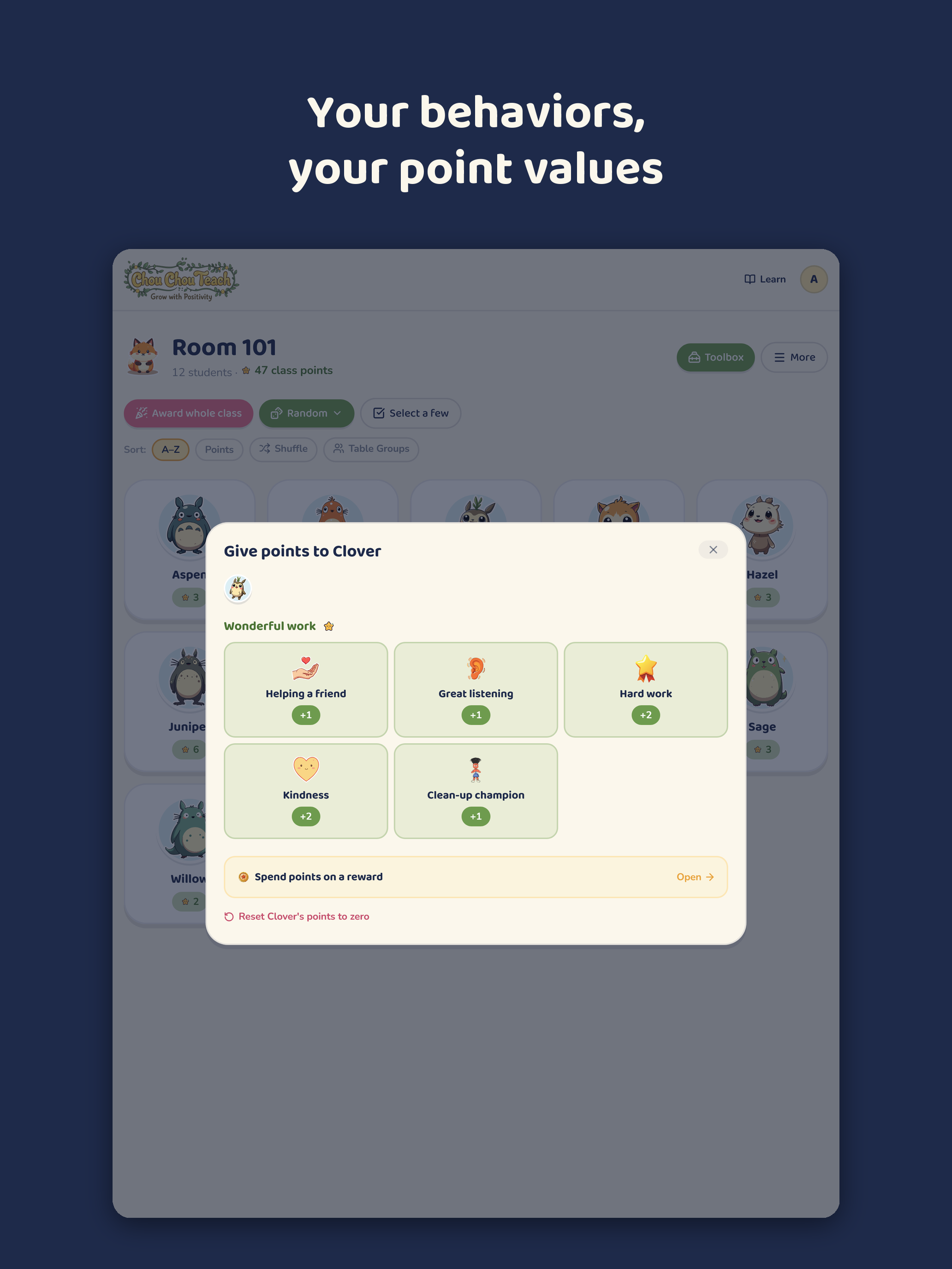 Chou Chou Teach: Class Points screenshot 8