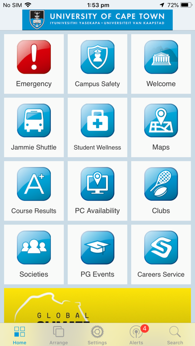 Screenshot #1 pour University of Cape Town