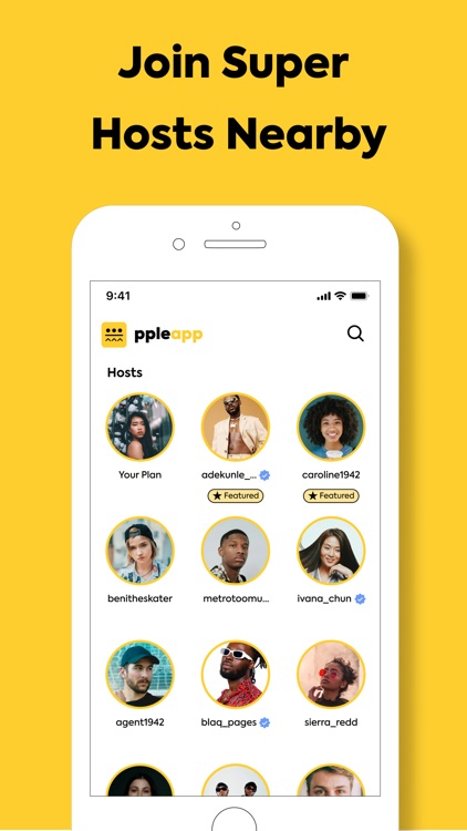 PPLEAPP - Host Events & Groups