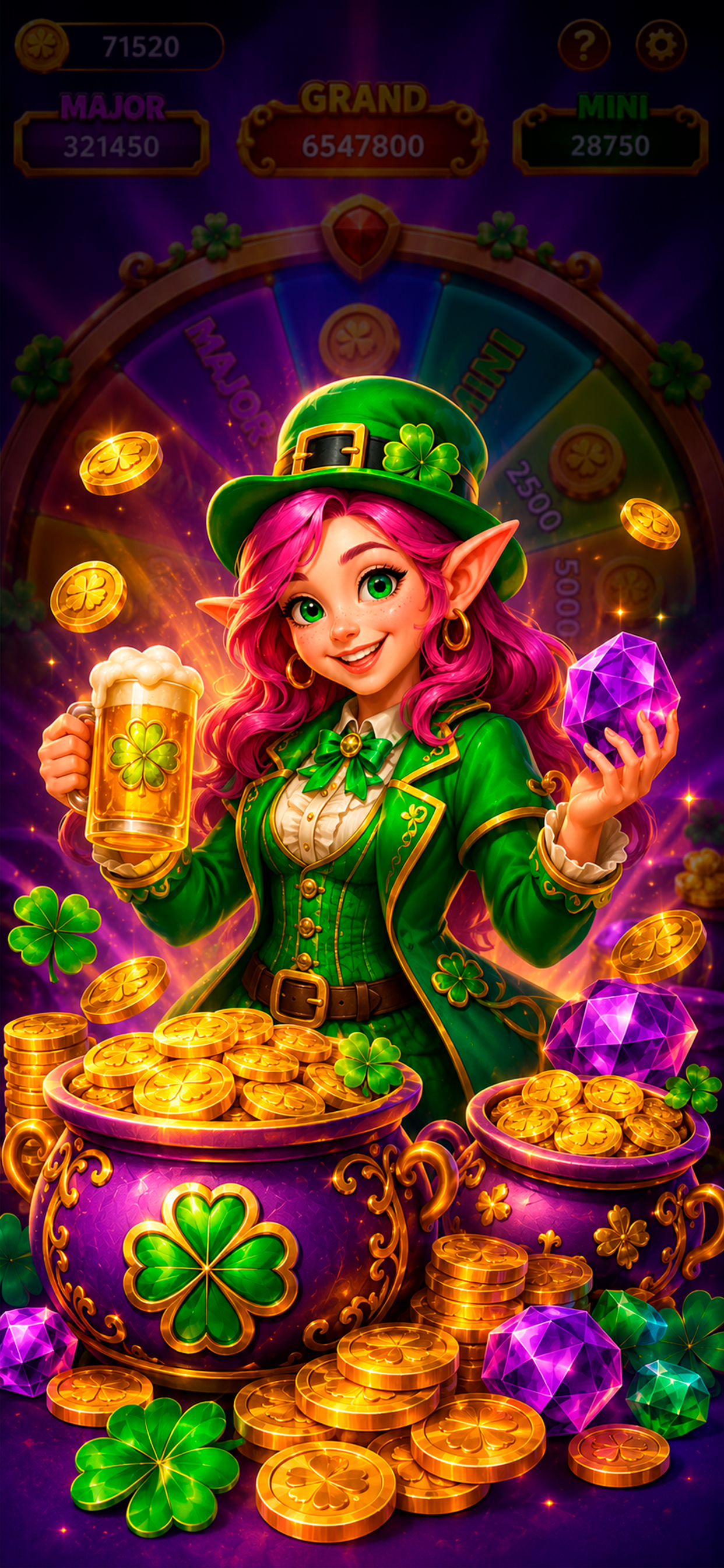 Casino Slots Clover screenshot 2