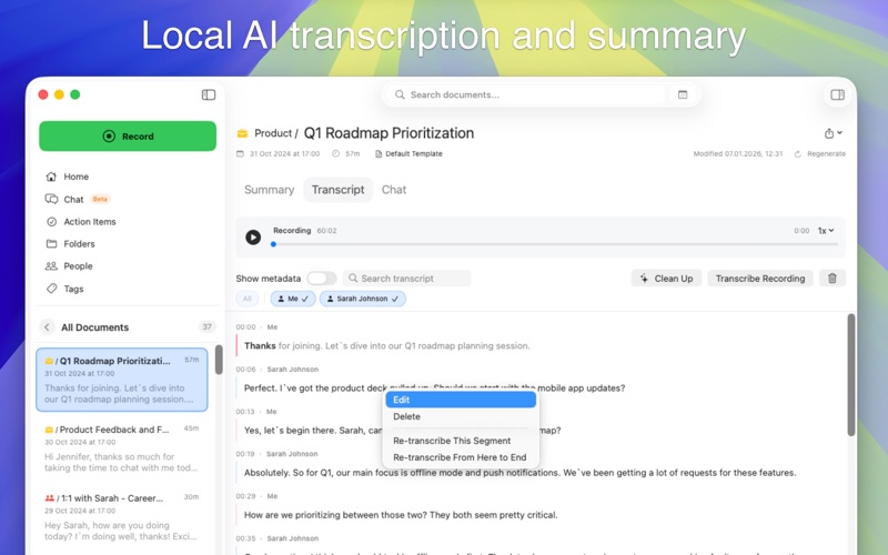 App screenshot