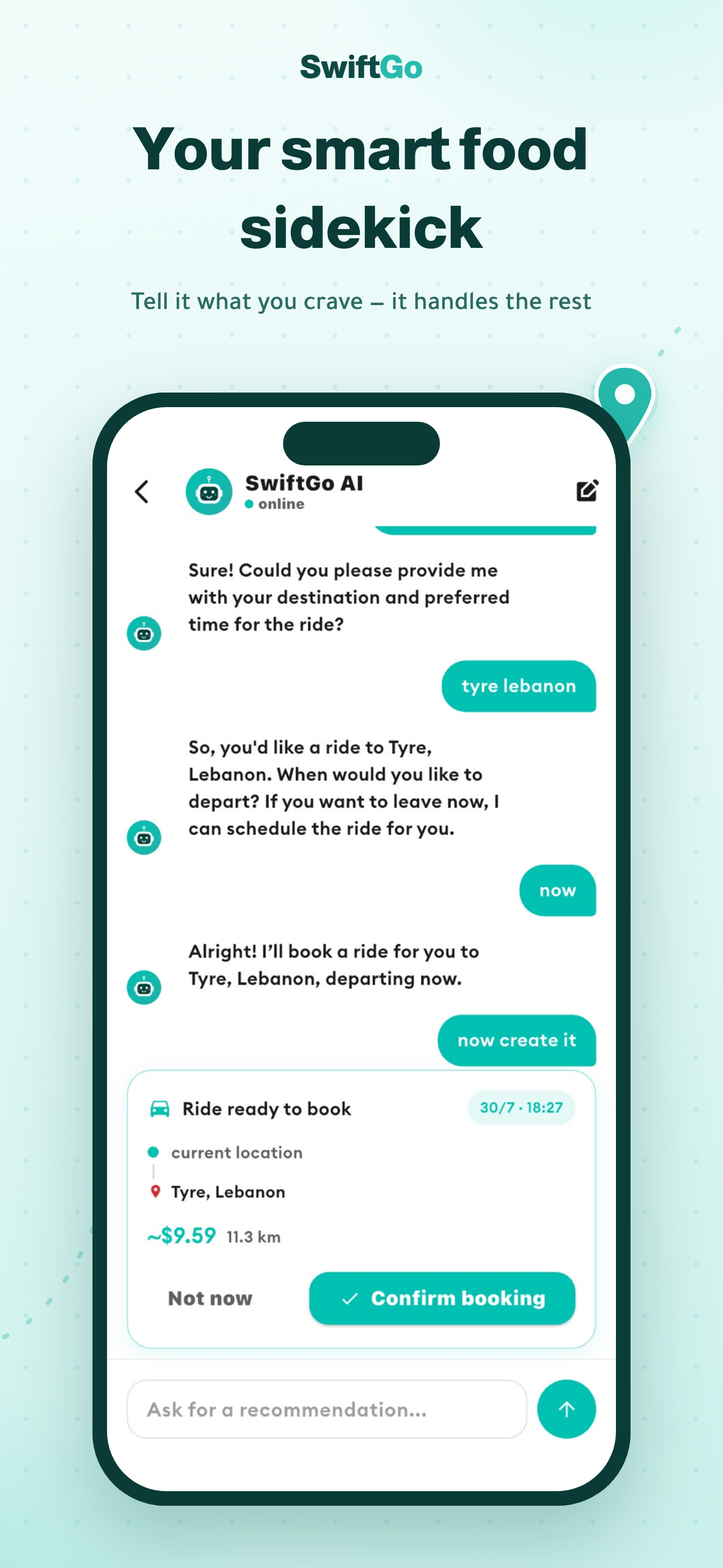 SwiftGo – Request Rides & Food screenshot 4