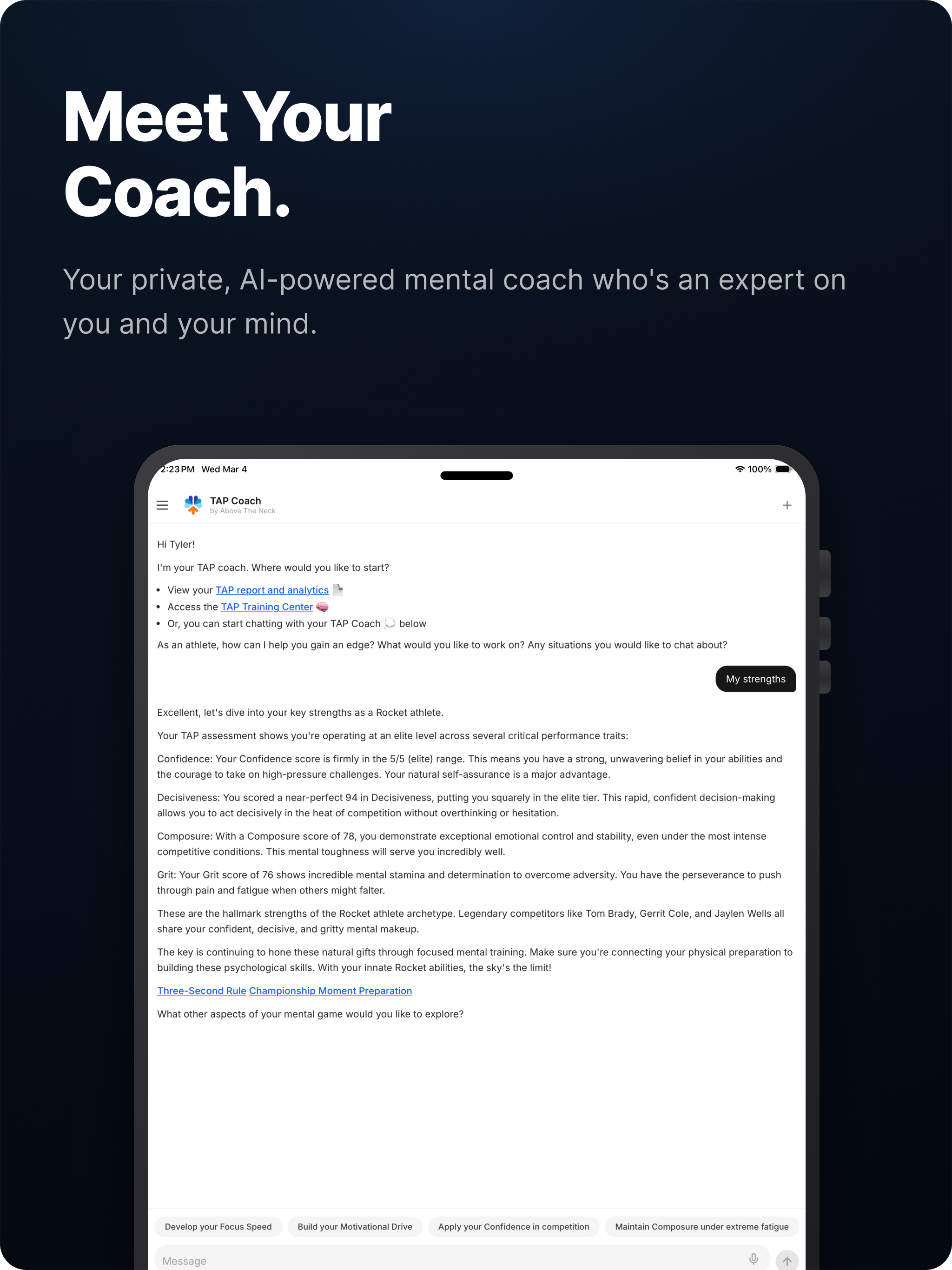 TAP Coach screenshot 13