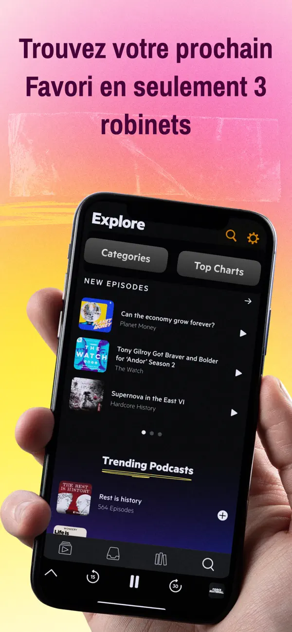 Screenshot #3 pour Castro: Podcast App & Player