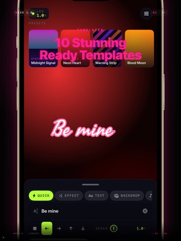LED Scroller: Banner Text Sign iPad screenshot
