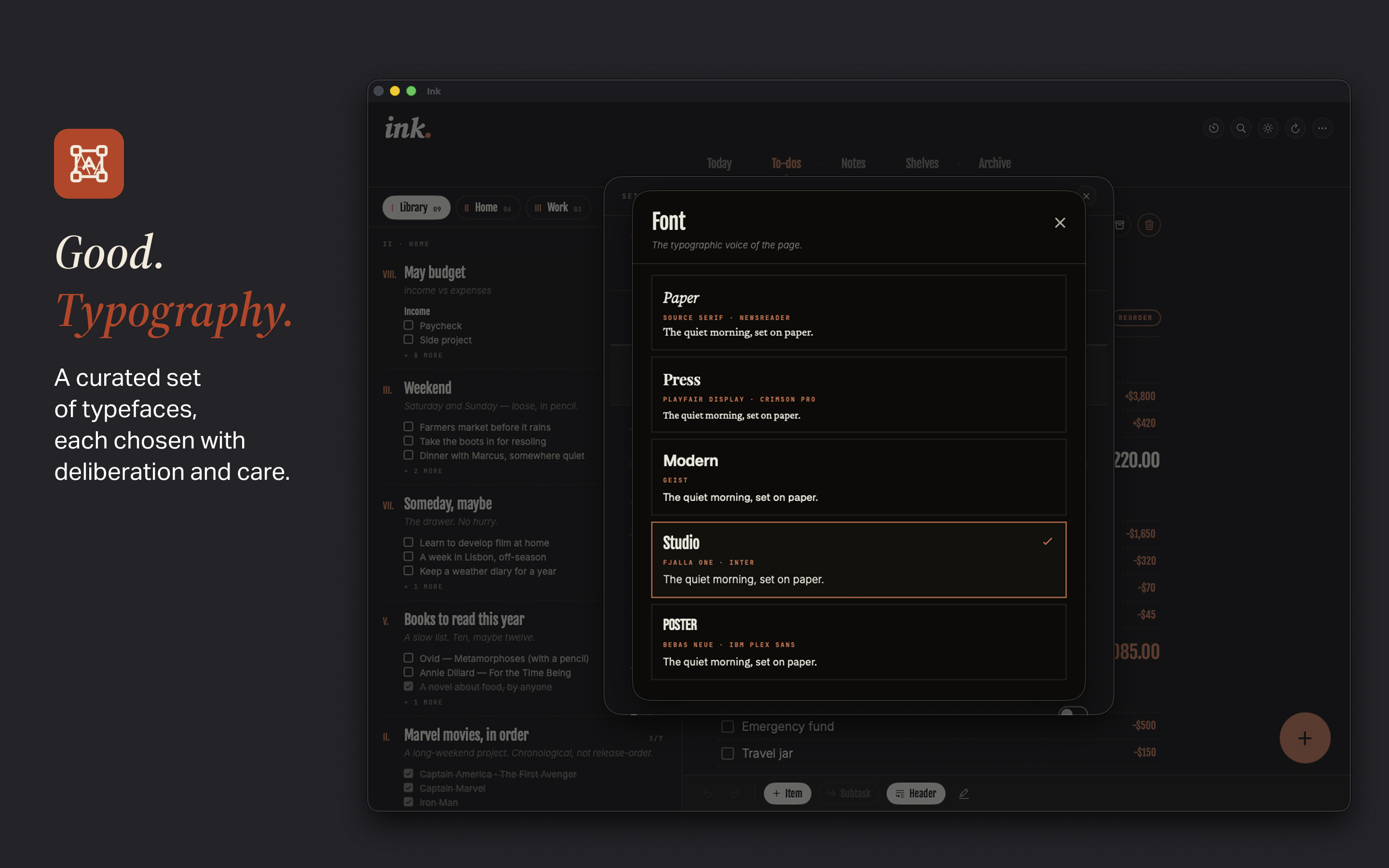 Ink: Notes, Lists & To-Dos screenshot 25