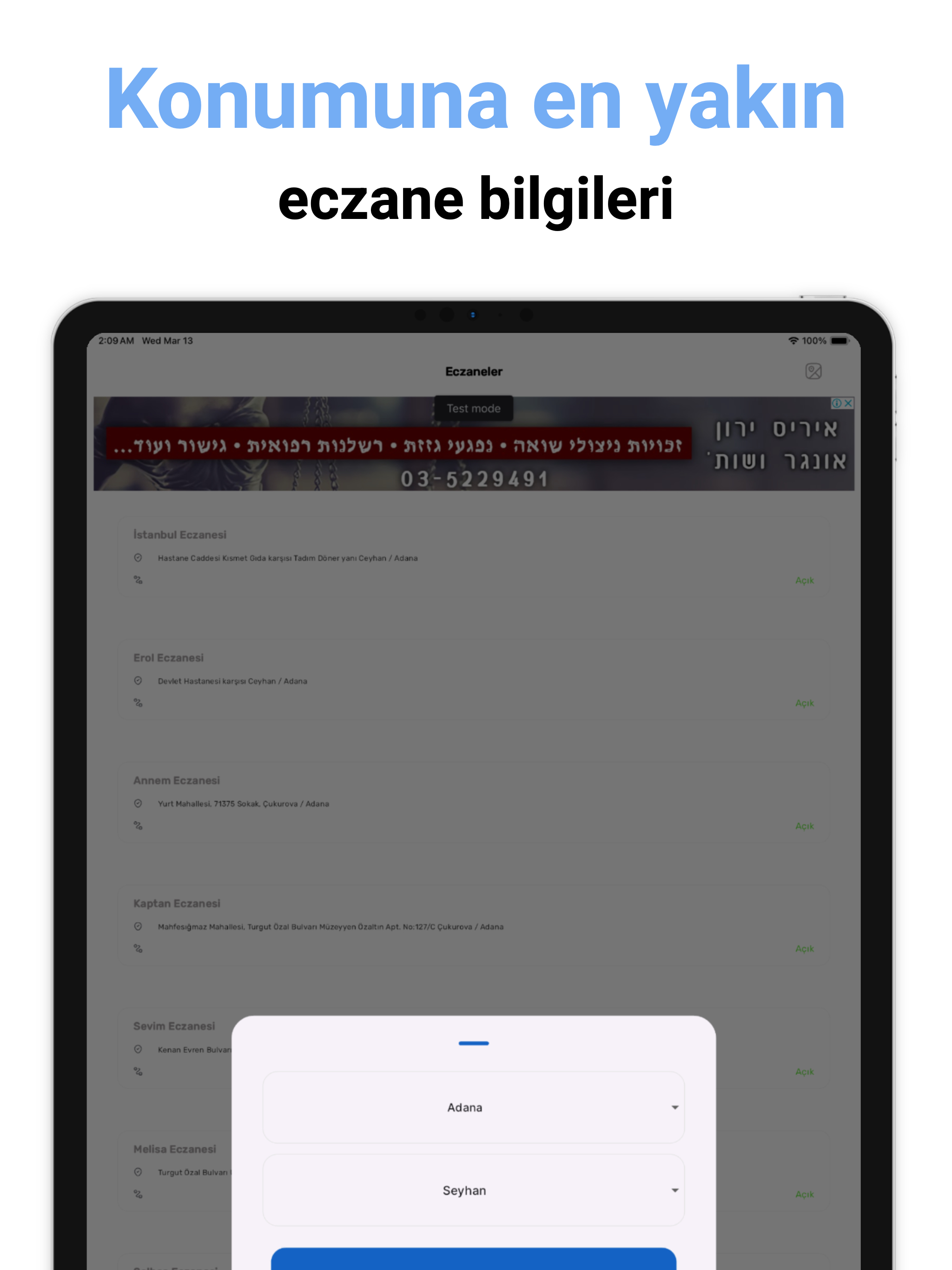 Nöbetçi Eczane: Eczanem Nerede
