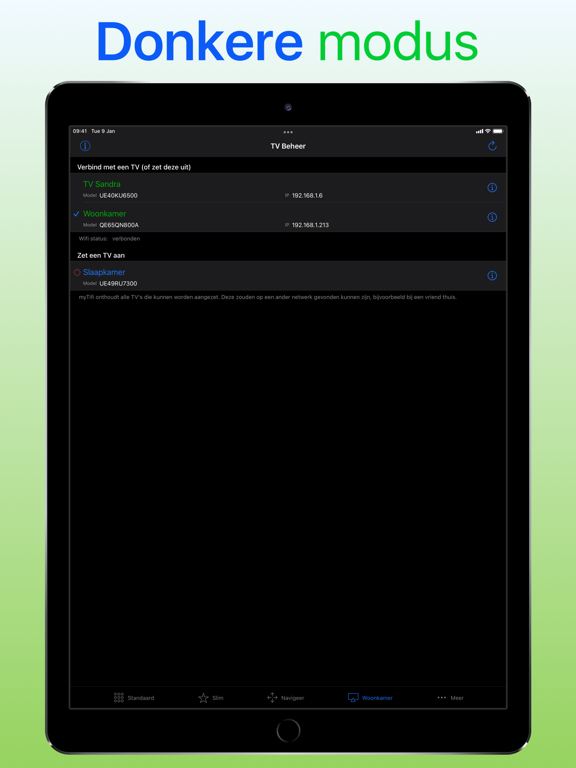 Samsung afstandsbediening TV · iPad app afbeelding 10