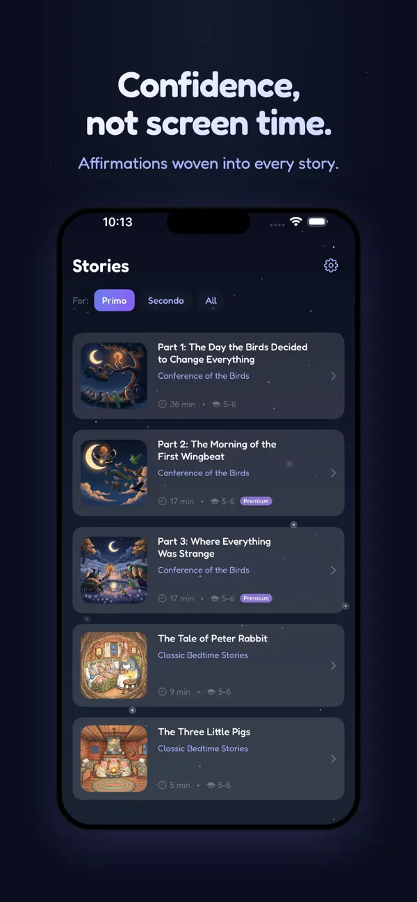 Screenshot #2 pour Loomi: Sleep Stories for Kids