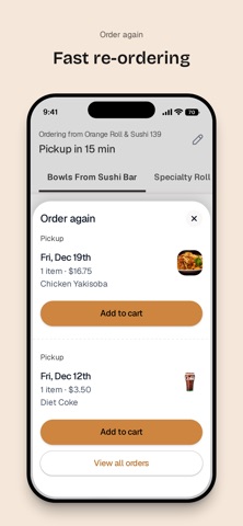Orange Roll & Sushi 139 iPhone screenshot