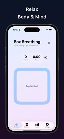 Respirare - Box Breathing Screenshot 1 of 5