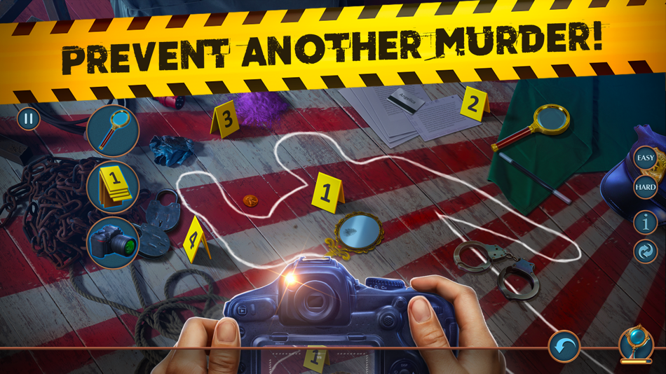 #3. Hidden Objects: Deathly Trick (iOS) By: DO GAMES LIMITED