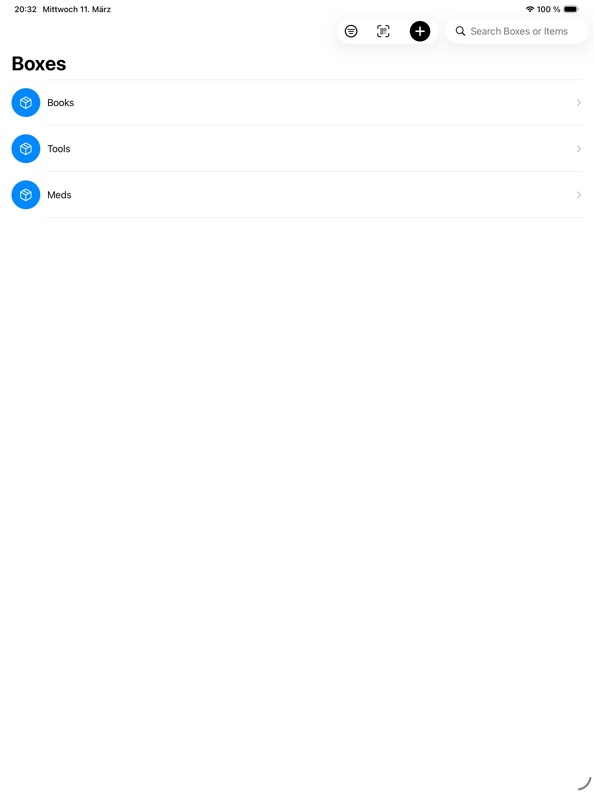 BoxQR - Smart Box Inventory