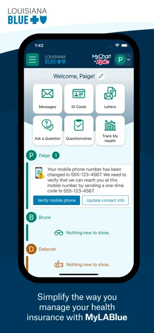 MyLABlue screenshot 1