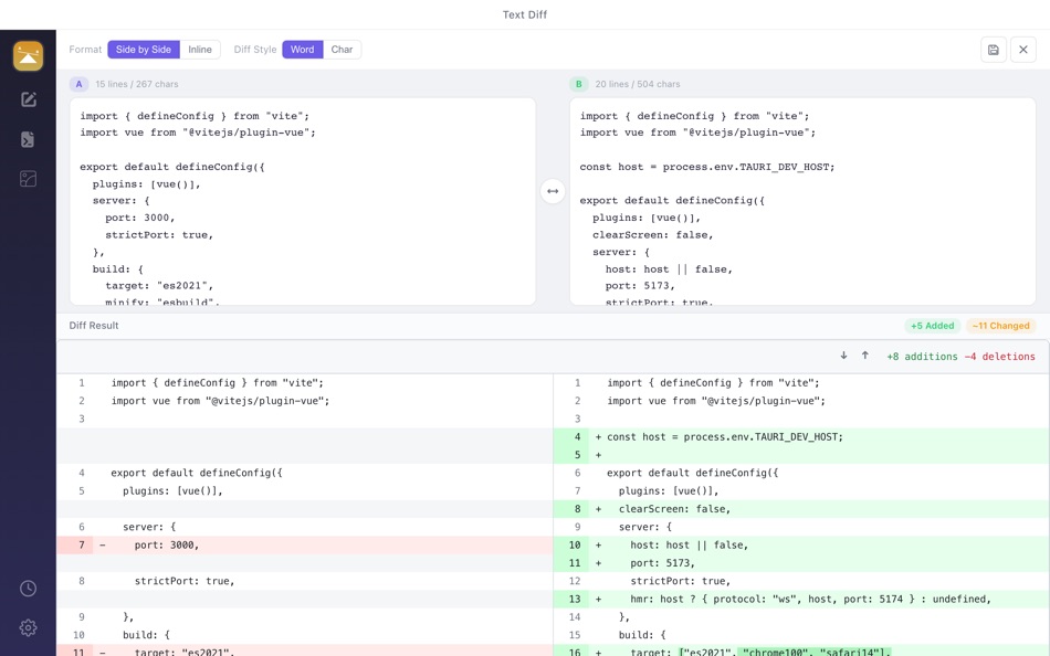 #1. FastDiff (macOS) Ved: 超 孟