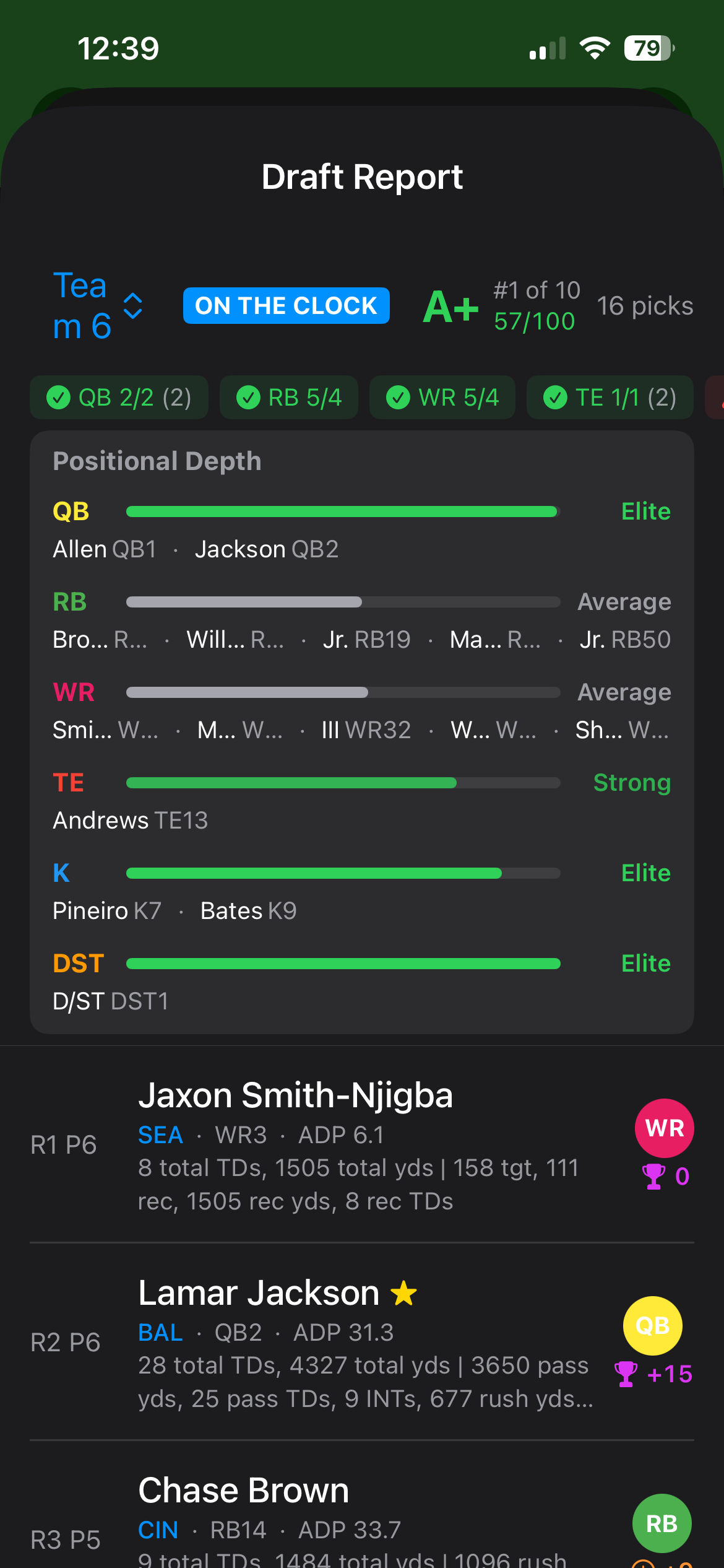 FFL Draft Day Picker screenshot 5
