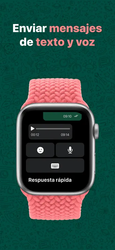 WatchsApp - Chats en tu Watch screenshot 2 of 6