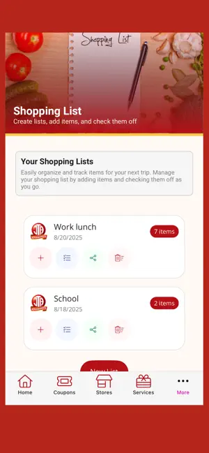 JTA Supermarkets screenshot 2
