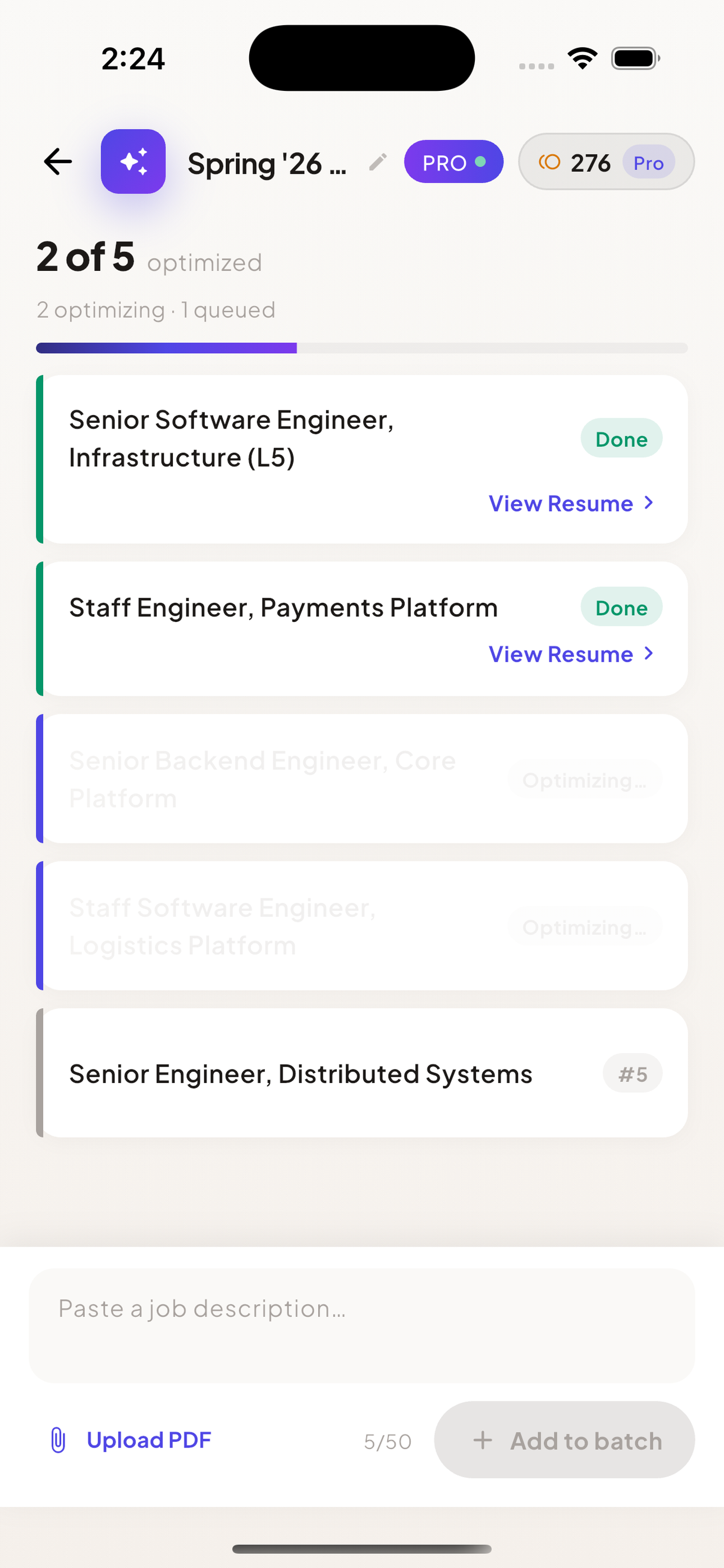 Resume AI Optimizer screenshot 6