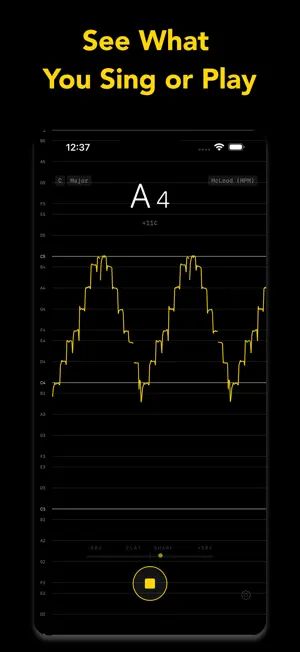 PitchPerfect: Pitch Monitor screenshot 1
