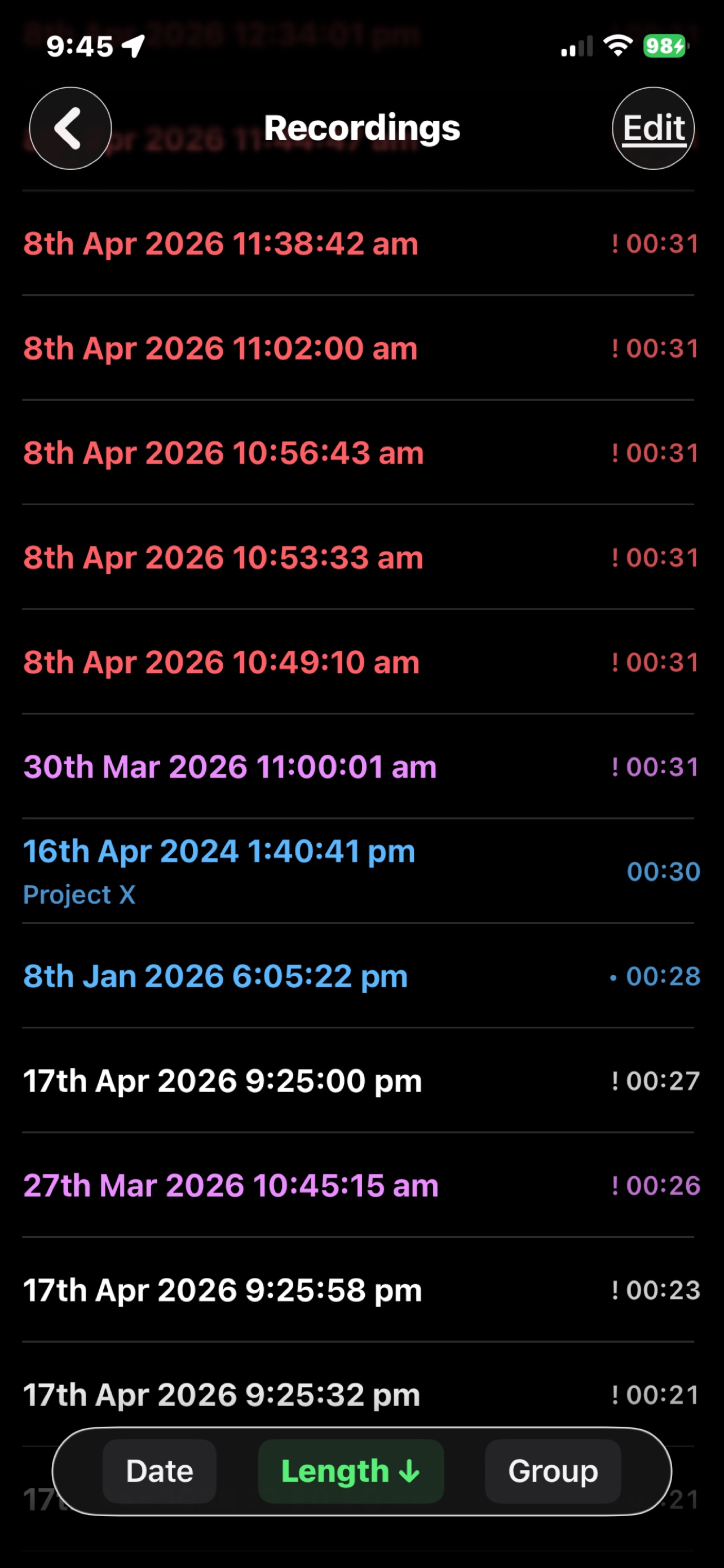 Audio Recorder with Trigger screenshot 4