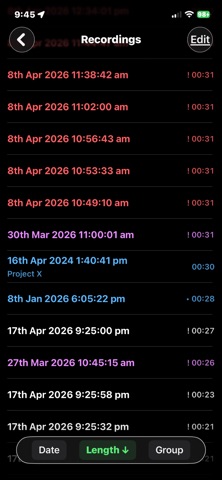 Audio Recorder with Trigger Screenshot 4 of 8