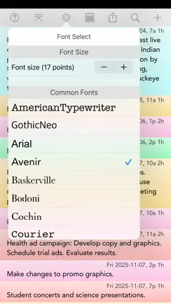 CalReader - Calender logs iPhone image 3