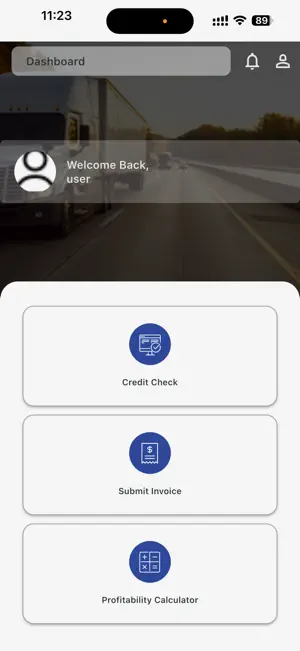 RoadEx App screenshot 2