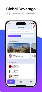 VeloeSIM: Instant Travel eSIM screenshot #1 for iPhone