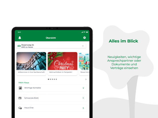 AWG zu Hause app screenshot 3