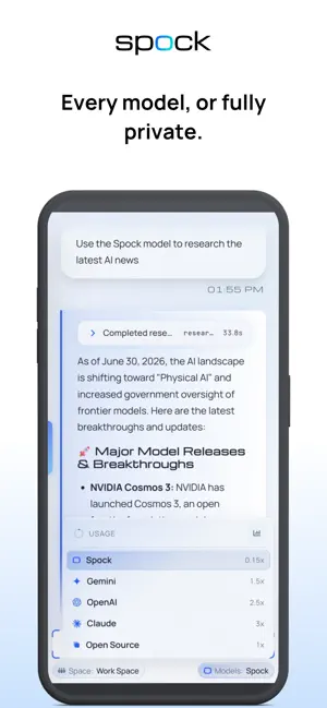 Spock: AI Workspace screenshot 4