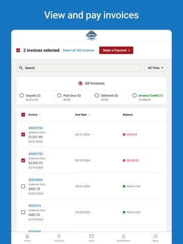 Cedar County Coop Connect iPad screenshot