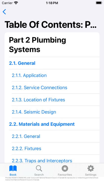 Code Search Plumbing Canada