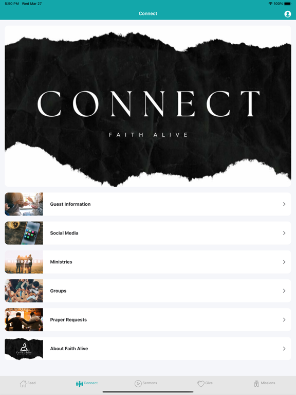 Faith Alive NY iPad screenshot 2 - Lifestyle app
