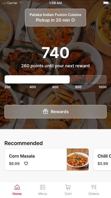 Pataka To Go app screenshot