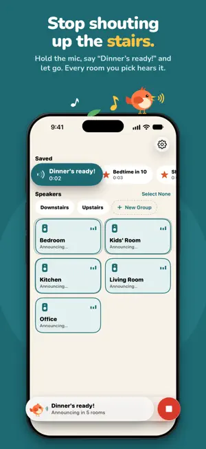 Sannounce: Intercom for Sonos screenshot 1