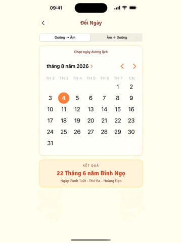 Lịch Vạn Niên 2026  Lịch Âm iPad screenshot
