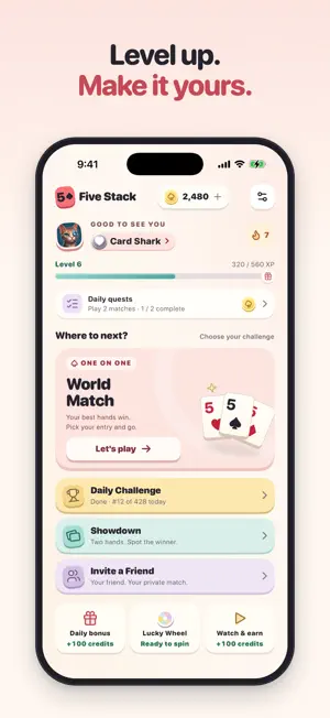 Five Stack: Card Duel screenshot 3