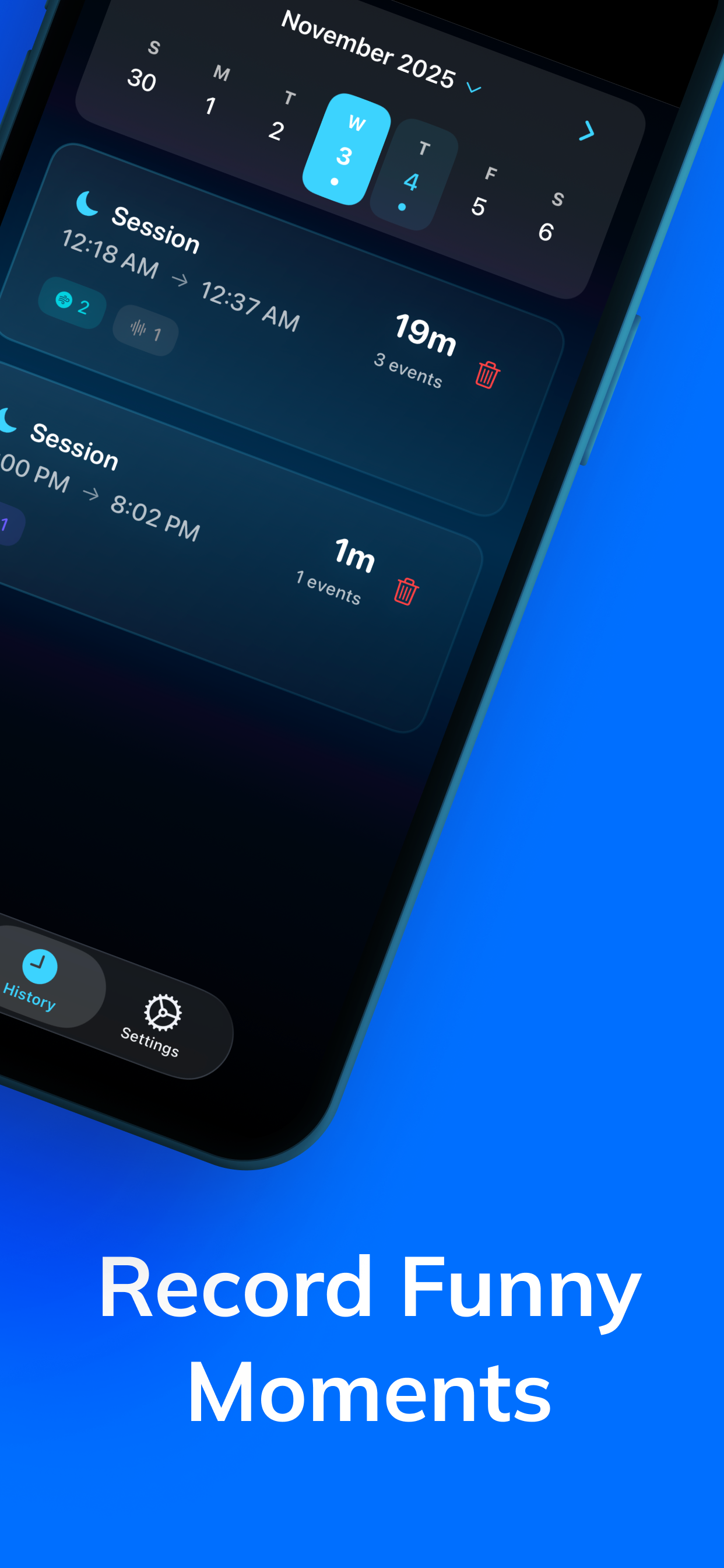 AllSleep - Recorder & Alarm screenshot 3