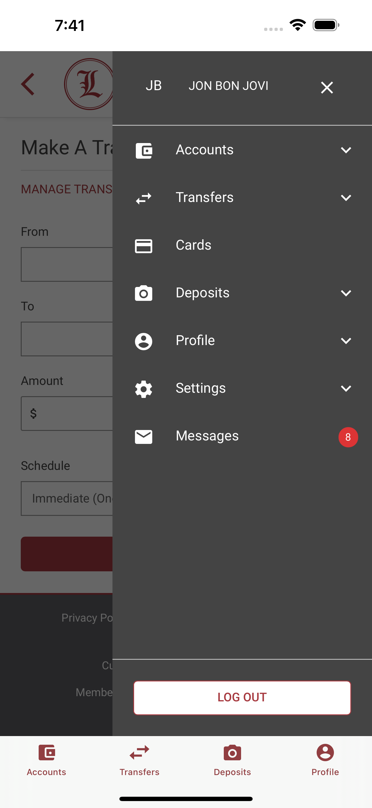 Lusitania Savings Bank Mobile