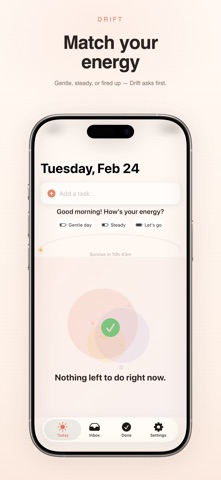 Drift - ADHD Tasks Screenshot 1 of 5