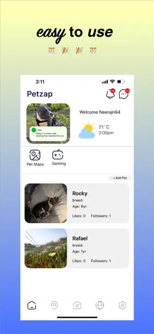 Petzap screenshot 2