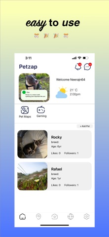 Petzap screenshot