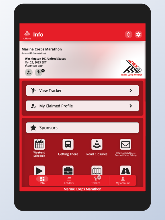 MCM Organization iPad screenshot 2 - Sports app